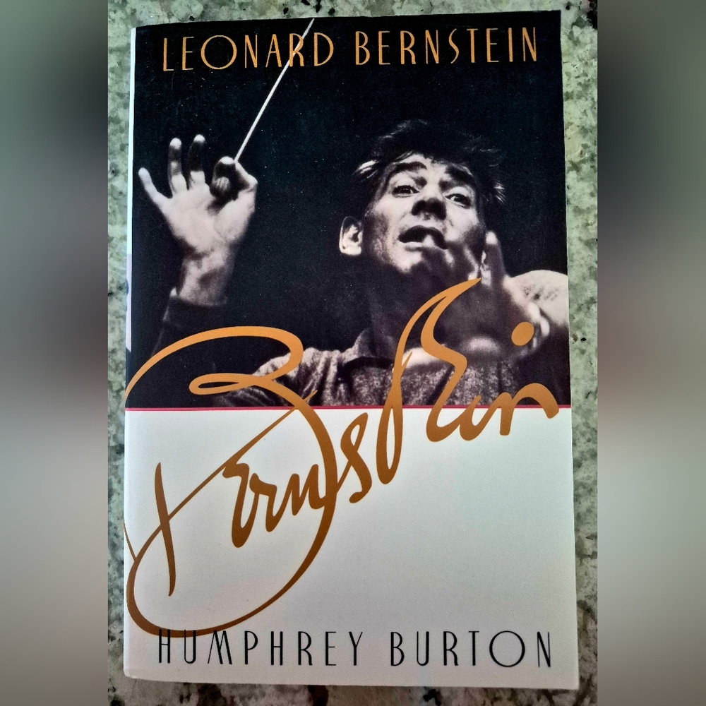Leonard Bernstein Conducting Poster